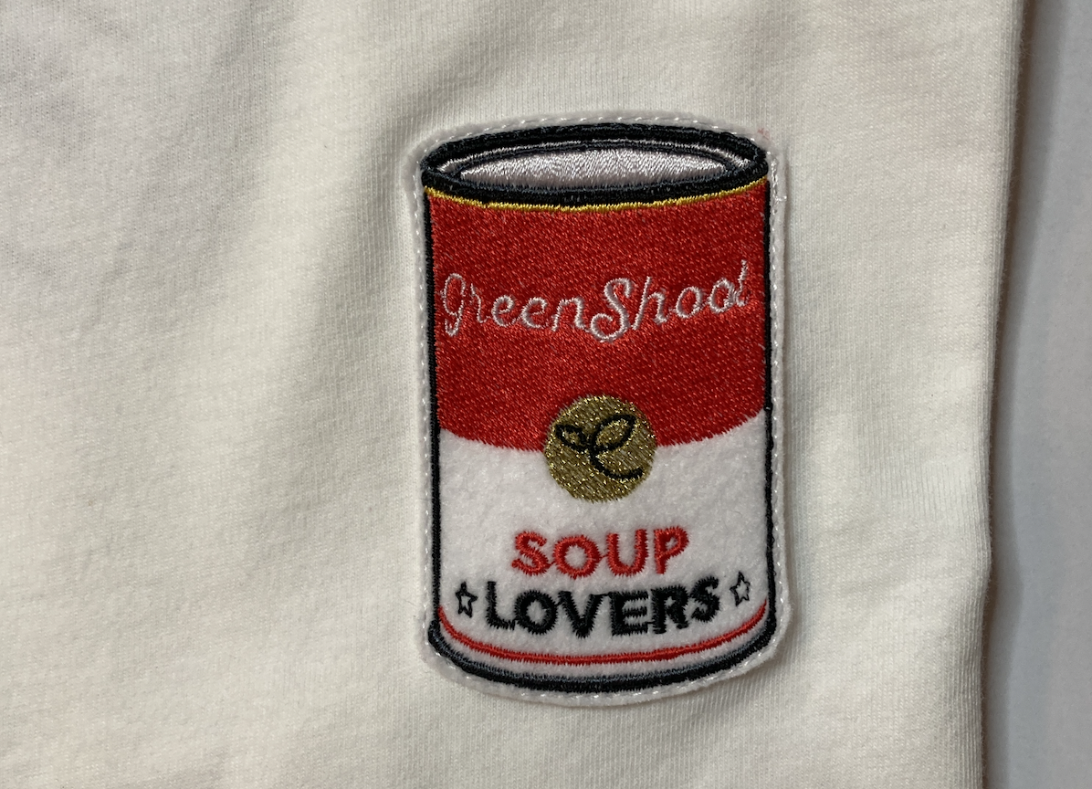 Patch brodé création textile