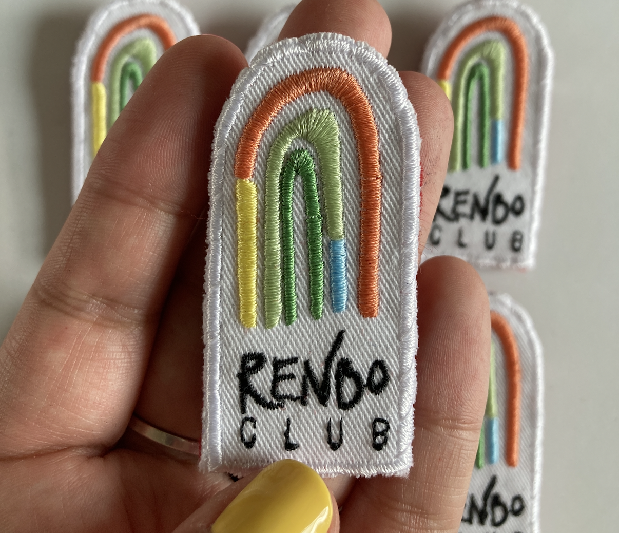 Patch brodé création